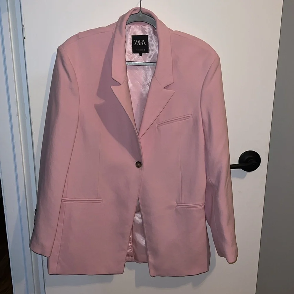 Zara pink blazer - Picture 3 of 4
